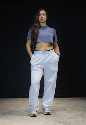 Athletic crop tee