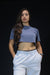 Athletic crop tee