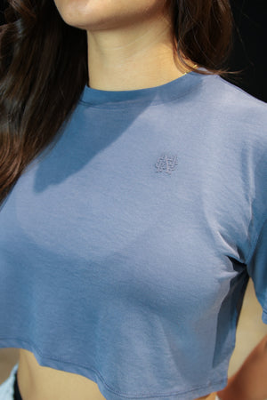 Athletic crop tee