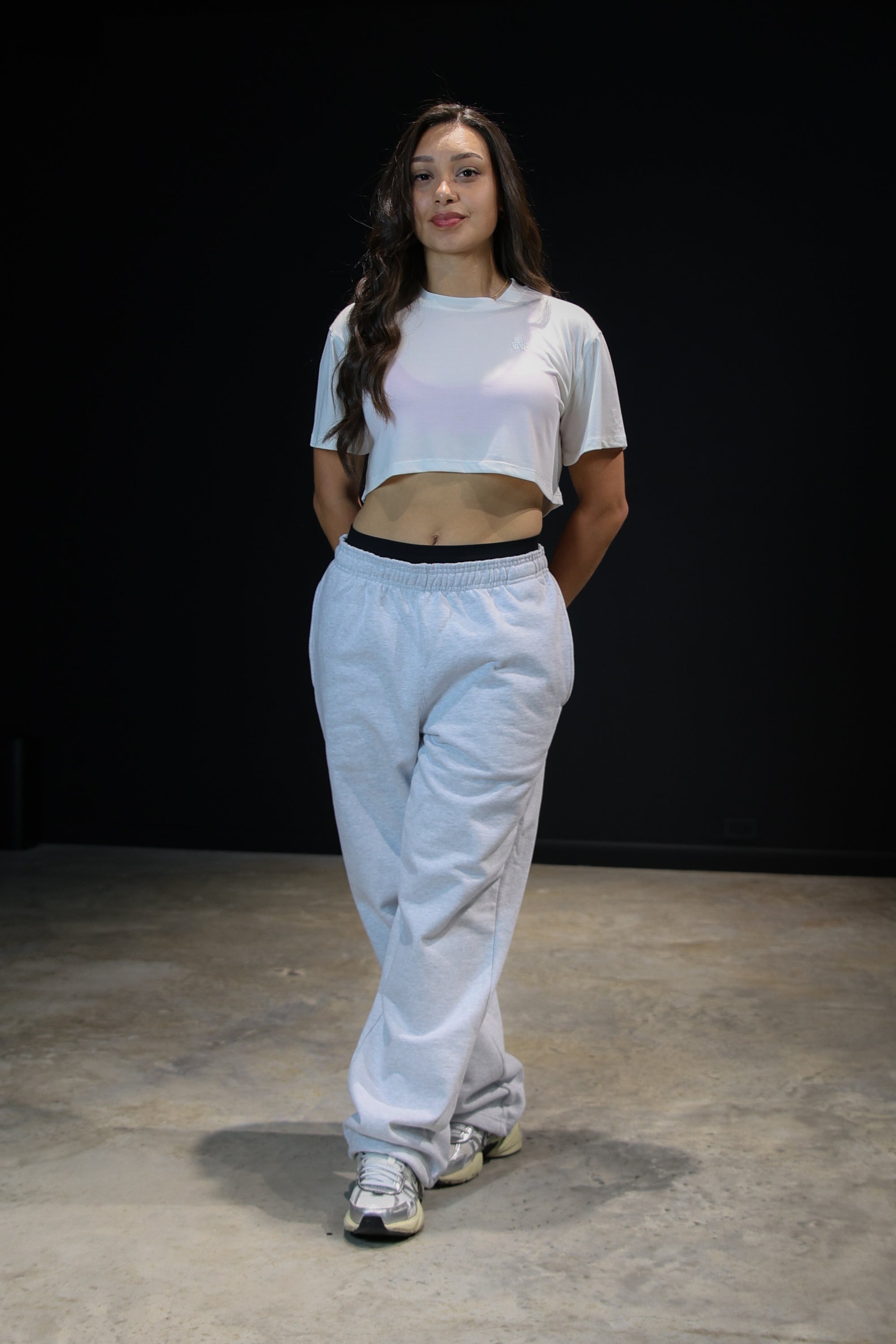 Athletic crop tee