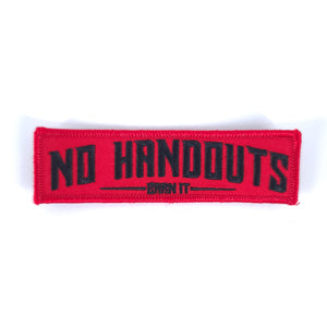 No Handouts Patch