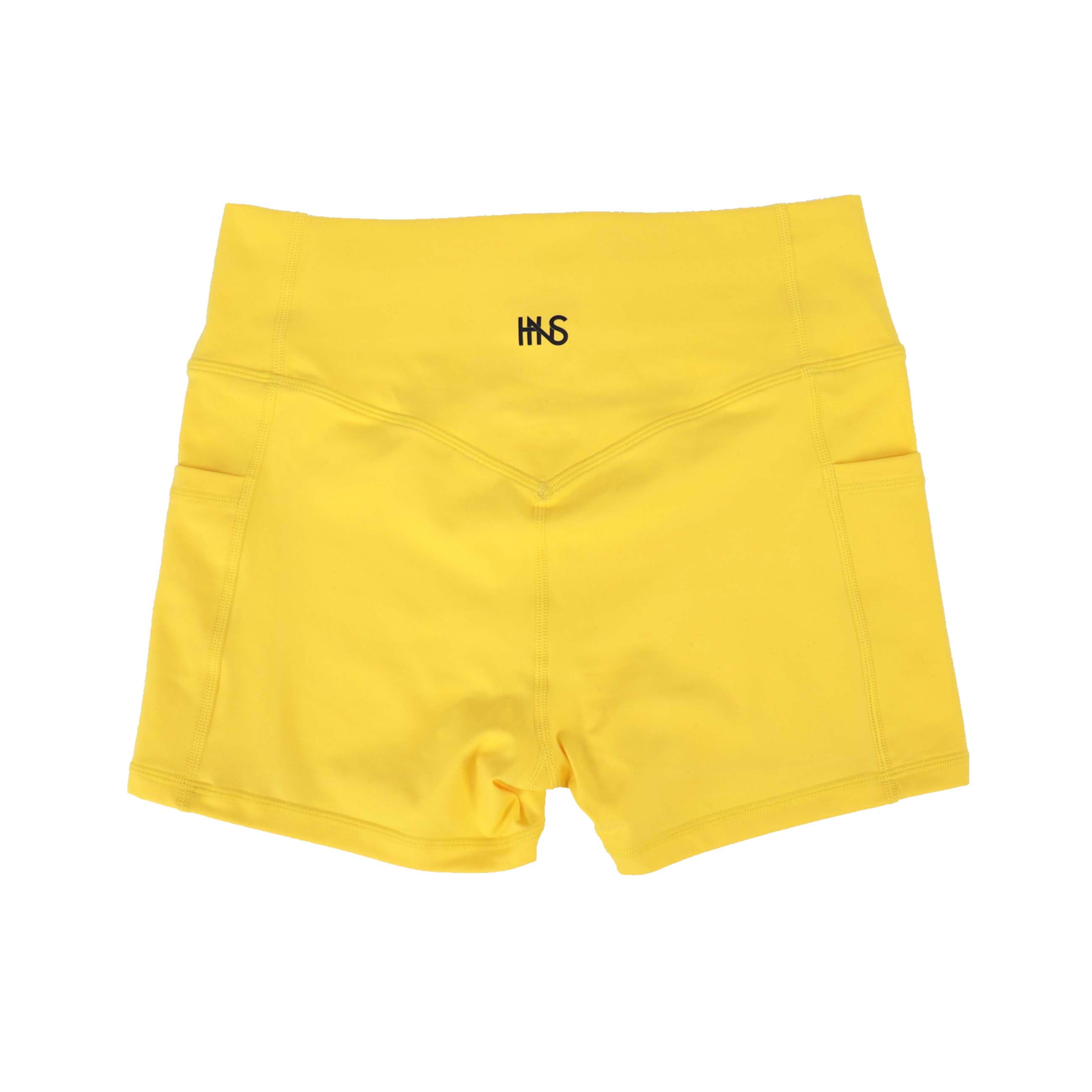 LYFT V Shaped Stage Shorts - Yellow Mサイズ Yellow Athletic Shorts - H.N.S Apparel